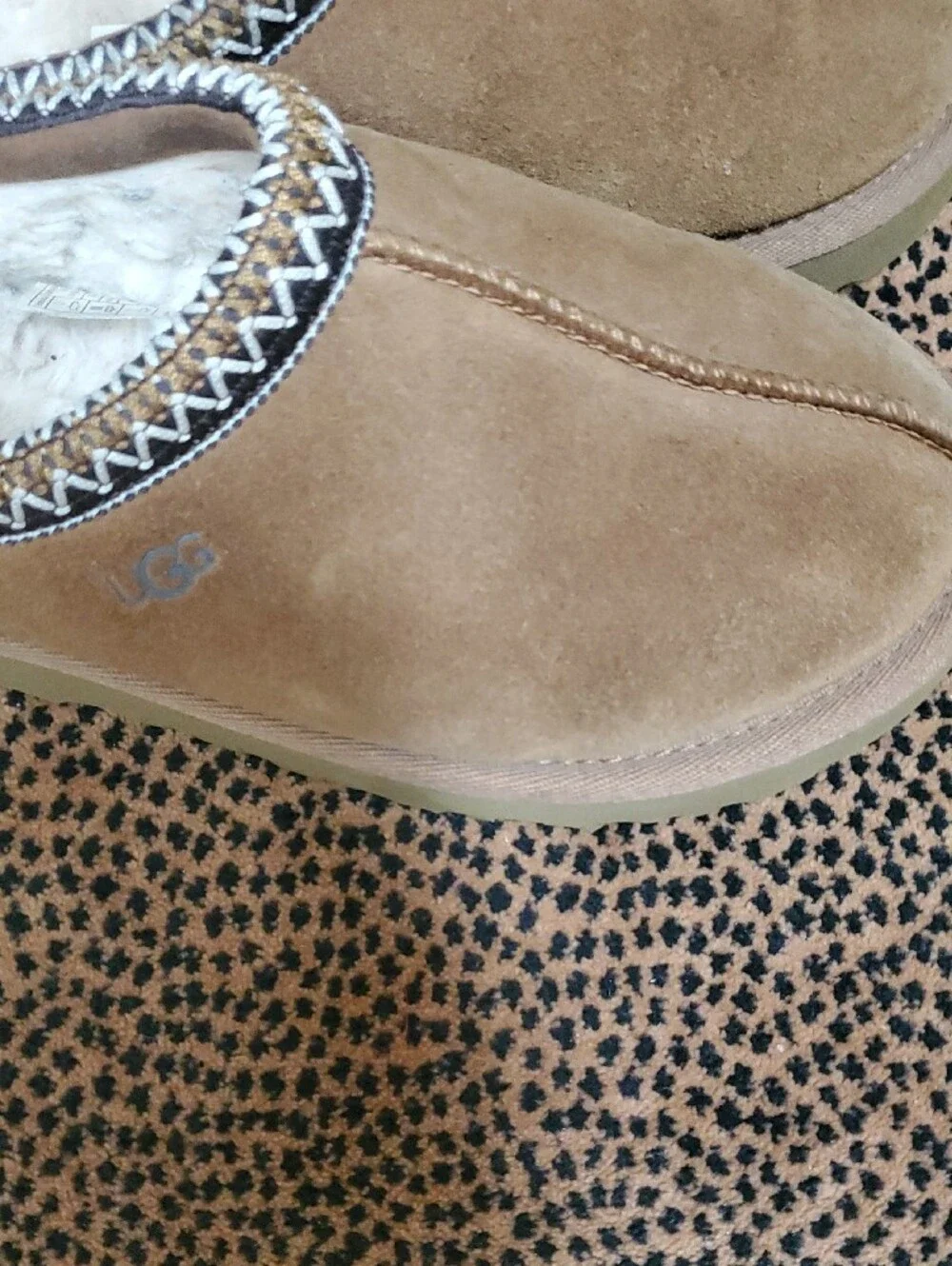 Kids Tasman Chesnut UGG Slippers